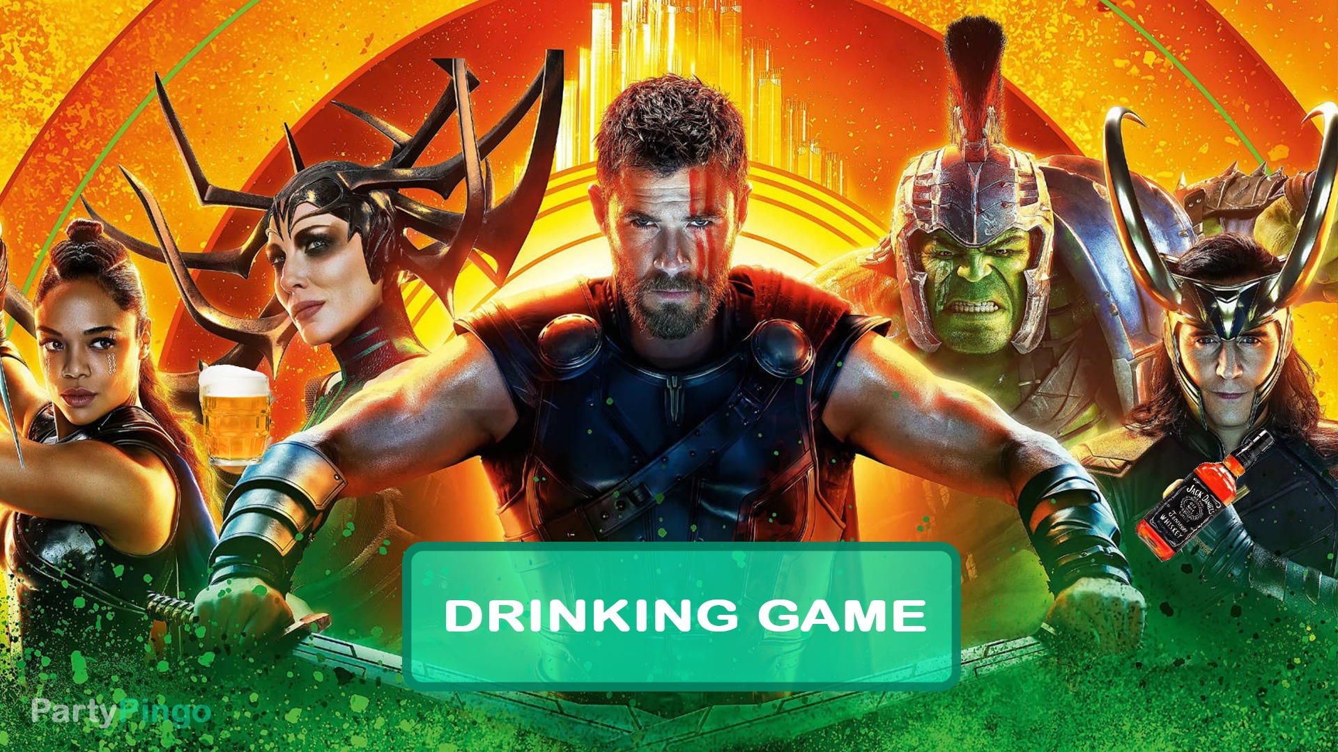 Thor Ragnarok Drinking Game