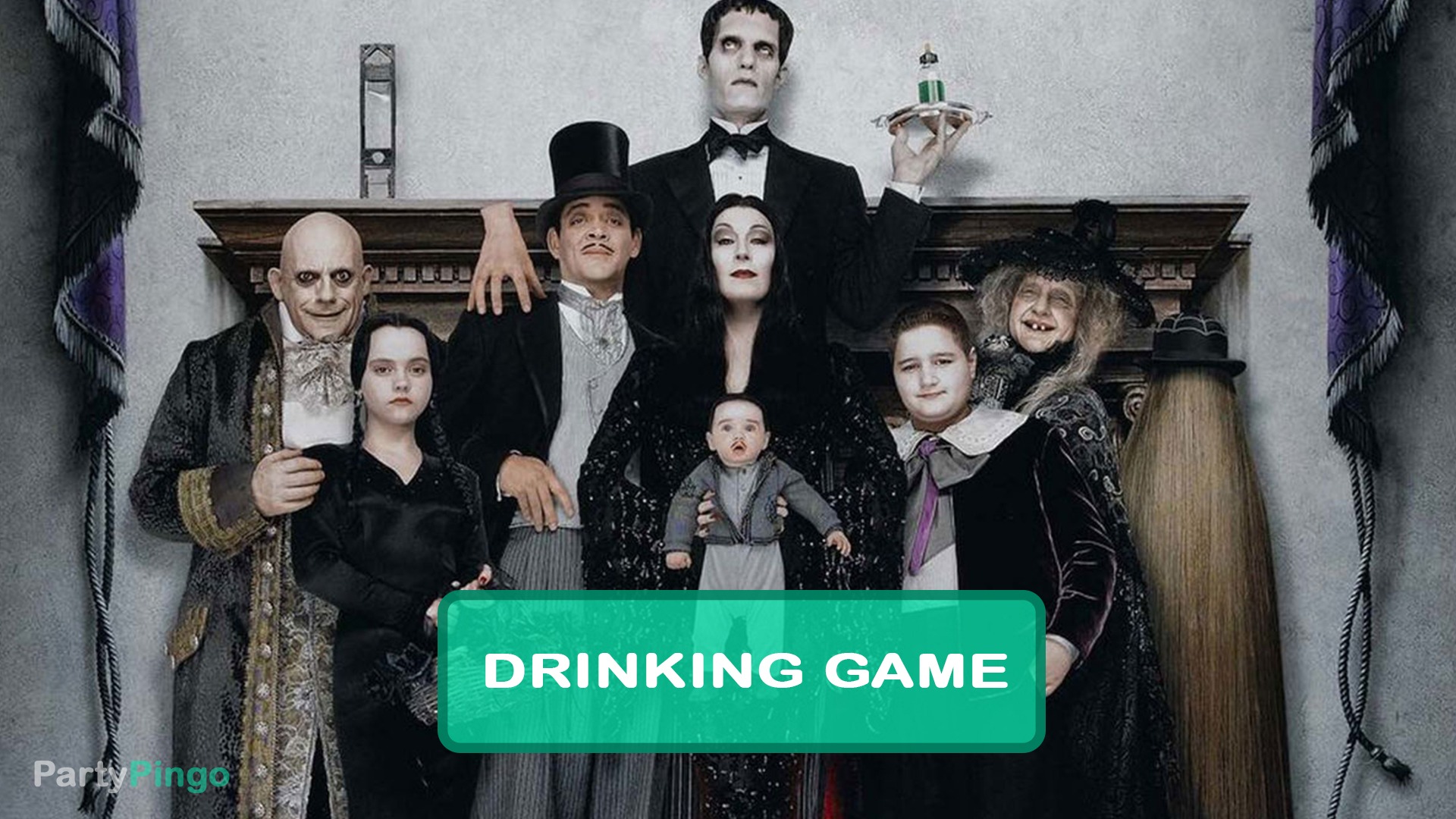 Addams Family Values Drinking Game