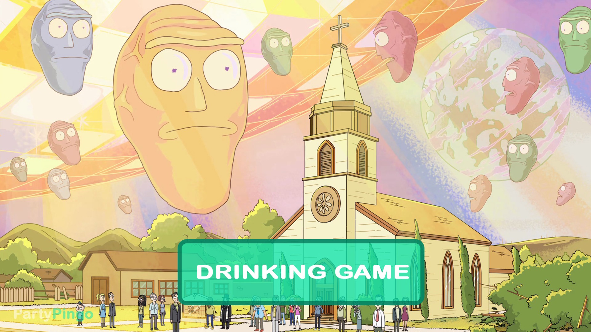 Rick and Morty - Get Schwifty Drinking Game
