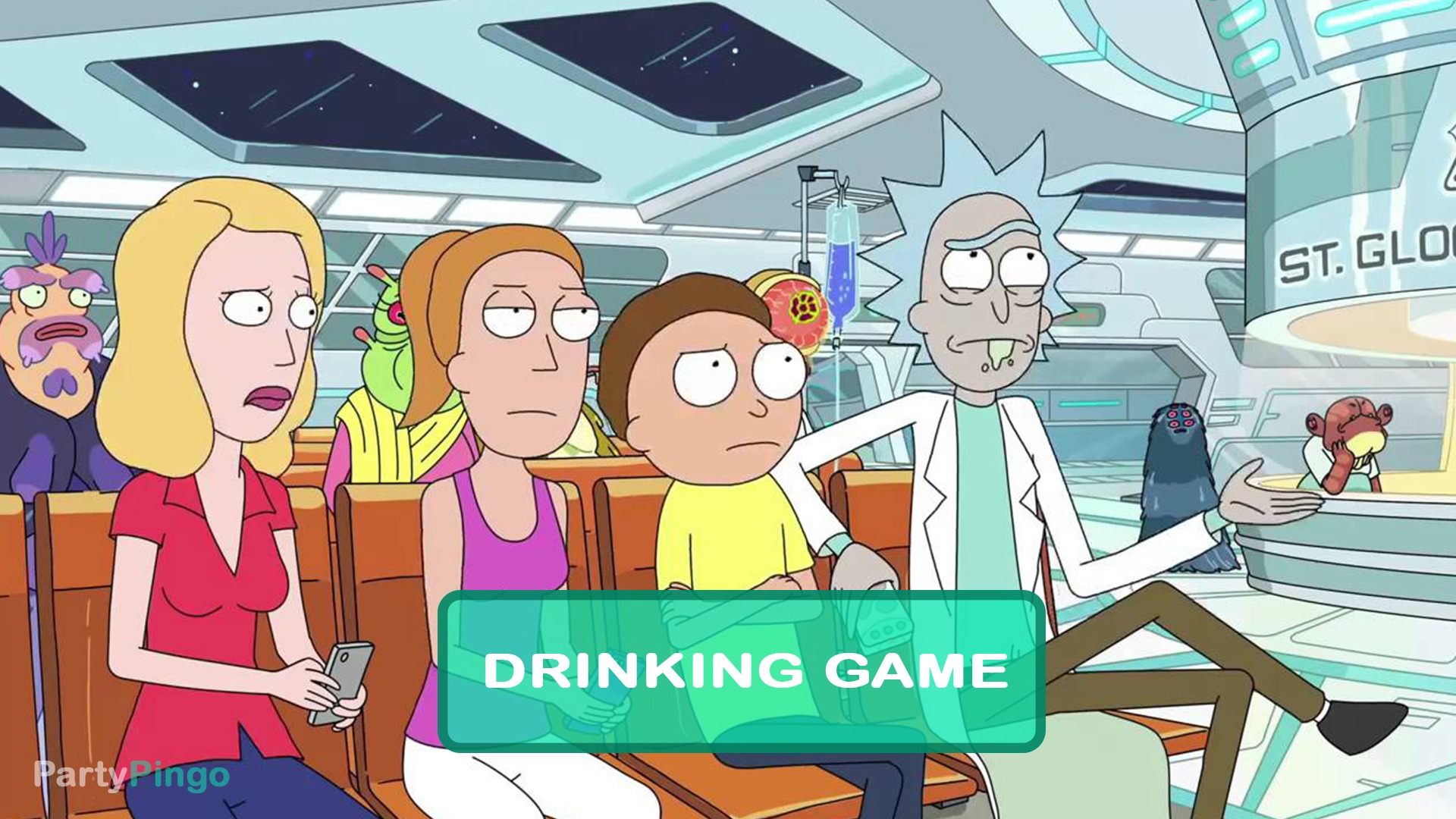 Rick and Morty - Interdimensional Cable 2 Drinking Game