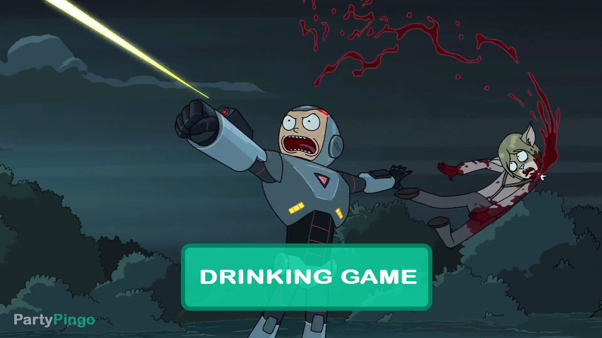 Rick and Morty - Look Who's Purging Now Drinking Game