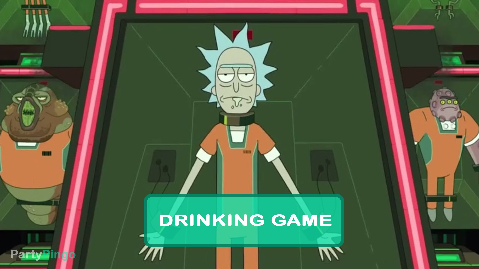 Rick and Morty - The Wedding Squanchers Drinking Game