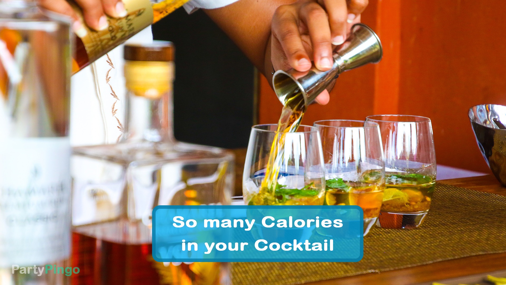 So many calories in your cocktail