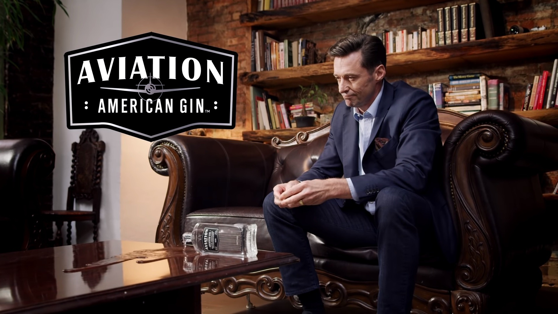 Hugh Jackman and Ryan Reynolds Truce Gin and Coffee Drinking