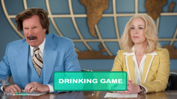 Anchorman 2 - The Legend Continues Drinking Game