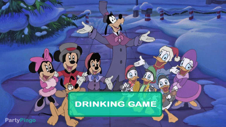 Mickey Once upon a Christmas Drinking Game