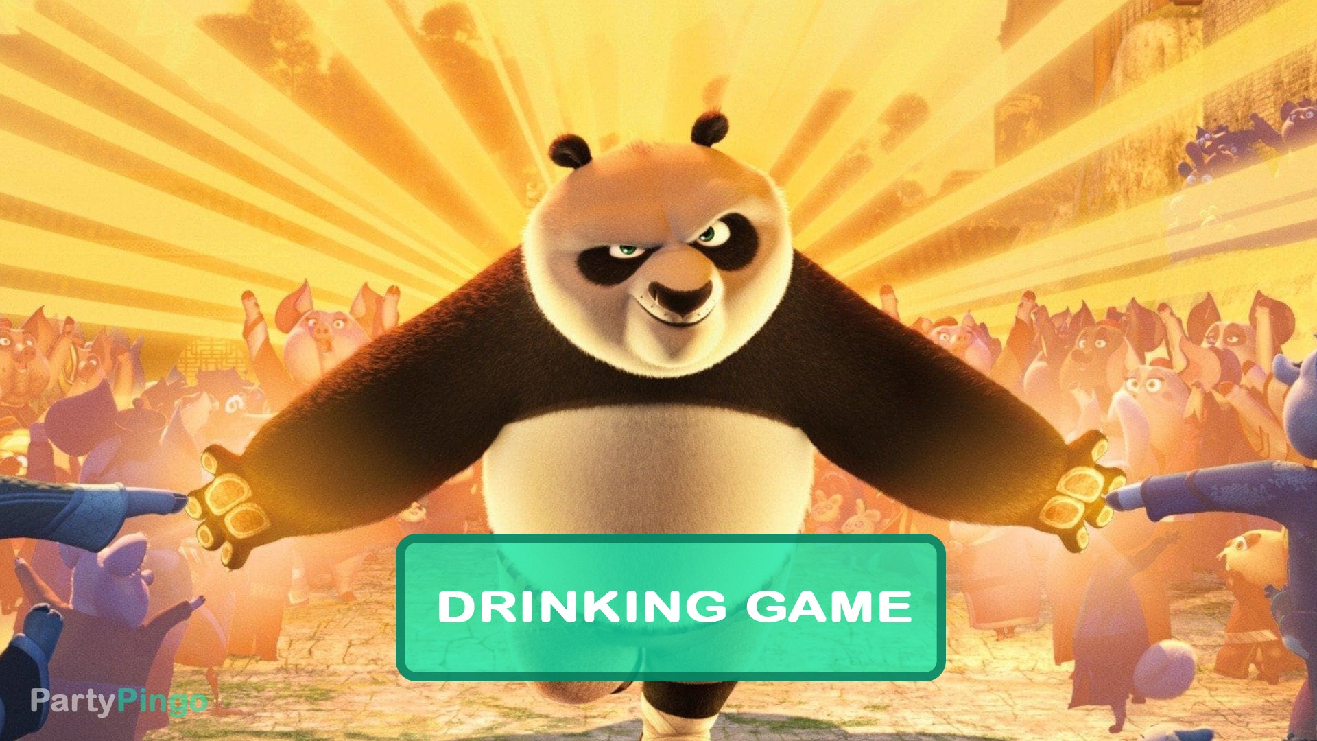 Kung Fu Panda 3 Drinking Game