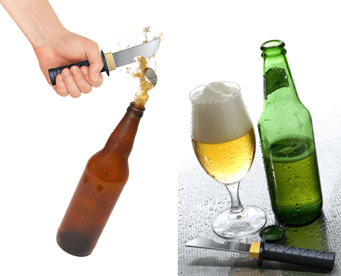 Funny Bottle Opener Heavy Duty Gift For Men Friend Bar Beer Drinking Joke Let Me take Your Top Off