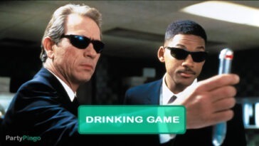 Men in Black Drinking Game