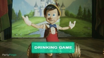 Pinocchio (2022) Drinking Game